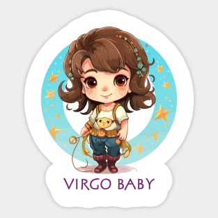 Virgo Baby 3 Sticker